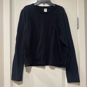 PINK Victoria's Secret Classic Black Top